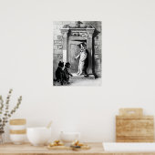 Cats by Louis Wain ポスター (キッチン)