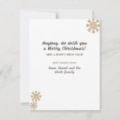 Cats Christmas – クリスマスカード 招待状 (裏面)