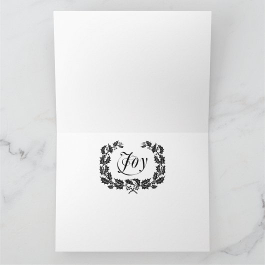 Cat's Christmas Party - Louis Wain カード (内部)