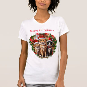 Cats Christmas Tシャツ