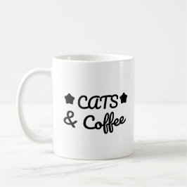 Cats & Coffee -  Cat Lover Gift コーヒーマグカップ