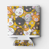 Cats Cute Kitty Kitties Kitten Adorable Feline 缶クーラー (裏面)