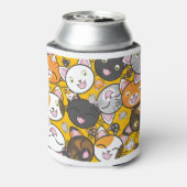 Cats Cute Kitty Kitties Kitten Adorable Feline 缶クーラー (缶裏面)