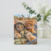 Cats Exploring the Australian Outback シーズンポストカード (スタンド正面)