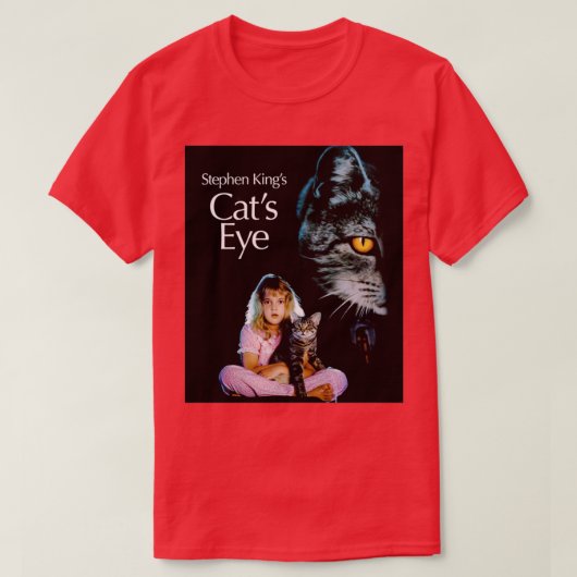 Cats Eye 1985 Lewis Teague Tシャツ (デザイン正面)