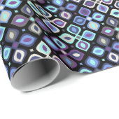 Cats-eye 60の幾何インスパイアフローラ ラッピングペーパー (ロールコーナー)