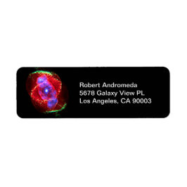 Cat's Eye Nebula NGC 6543光学複合ZGOS ラベル