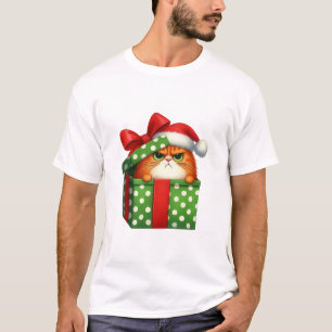 Cats For Everybodyクリスマス猫おもしろいクリスマス女性 Tシャツ