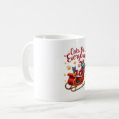 Cats For Everybody Cat Christmas Ugly Christmas Lo コーヒーマグカップ (正面左)