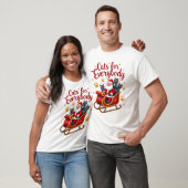 Cats For Everybody Cat Christmas Ugly Christmas Lo Tシャツ (ユニセックス)