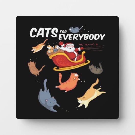 Cats for everyone  フォトプラーク (正面)