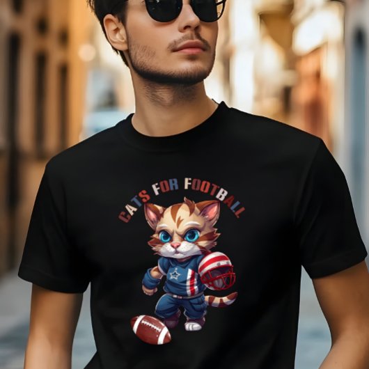 Cats for Football Seasonal  Tシャツ