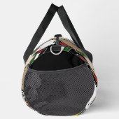 Cats for Palestine – Kawaii Cats for Justice ダッフルバッグ (右)