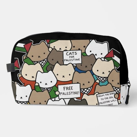 Cats for Palestine – Kawaii Cats for Justice ドップキット (正面)