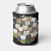 Cats for Palestine – Kawaii Cats for Justice 缶クーラー (缶裏面)