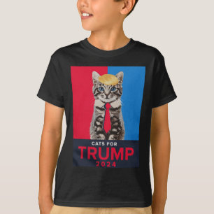 Cats For Trump 2024 おもしろい Tee For Vance Trump 2024 Tシャツ