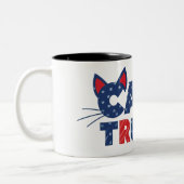 Cats for Trump Coffee Mug 2024 ツートーンマグカップ (左)