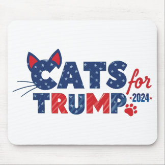 Cats for Trump mousepad 2024 マウスパッド