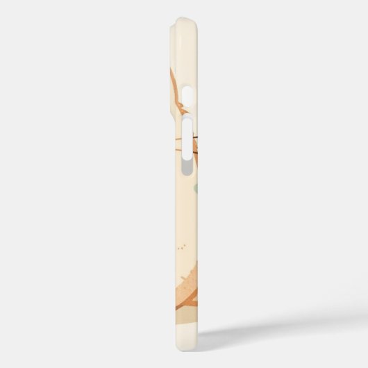 cat's fur is fluffy and textured with a slight Case-Mate iPhoneケース (裏面 / 左)