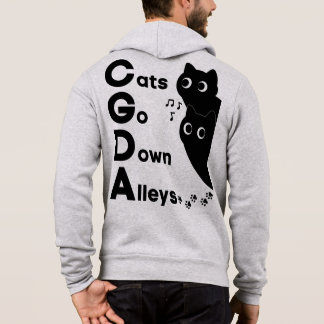 Cats Go Down Alleys CGDA 音楽理論 パーカ