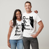 Cats Go Down Alleys CGDA 音楽理論 Tシャツ (ユニセックス)