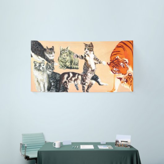 Cats Going to Play  横断幕 (トレードショー)