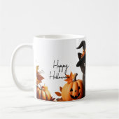 Cat's halloween Family コーヒーマグカップ (左)