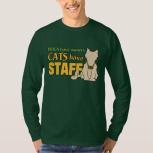 CATS HAVE STAFF Shirts & Jackets Tシャツ