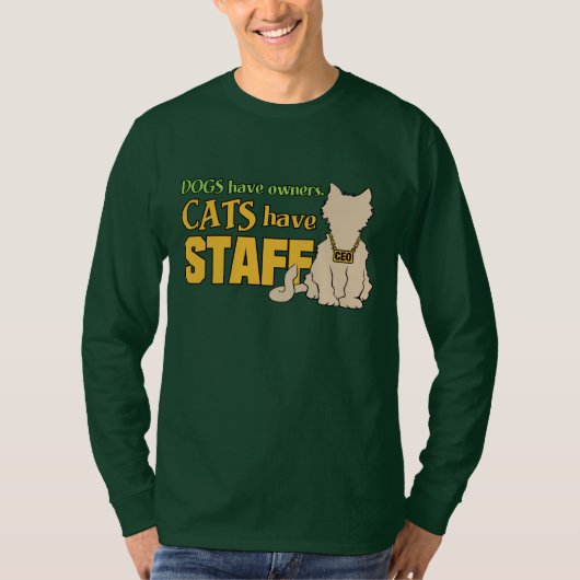 CATS HAVE STAFF Shirts & Jackets Tシャツ (正面)