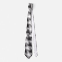 Cats Houndstooth Tie