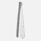 Cats Houndstooth Tie ネクタイ (裏面)