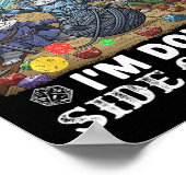 Cats I'm Not Procrastinating I'm Doing Side Quests ポスター (角)