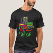 Cats I'm Ok Cat Whisperer Kitty Breeder Pet Sewing Tシャツ (正面)