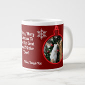Cats In Christmas Tree Customize Specialty Mug ジャンボコーヒーマグカップ (正面右)