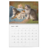 Cats in Classic Art Calendar カレンダー (3月 2027)