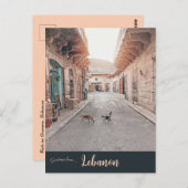 Cats in Douma Lebanon ポストカード (正面/裏面)