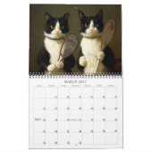 Cats in Historical Costume 2026 Wall Calendar カレンダー (3月 2027)