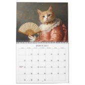 Cats in Old Master Paintings 2026 Wall Calendar カレンダー (3月 2027)