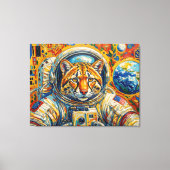 CATS IN SPACE-OCELOT 2 キャンバスプリント (正面)