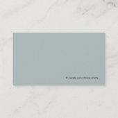 Cats in Sunny Window名刺 名刺 (裏面)