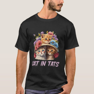 Cats In Tats Cat Tattoo Kitten Tattooed Tシャツ