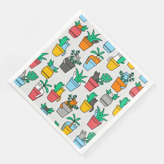 Cats in the flowerpots (コーナー)