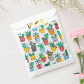 Cats in the flowerpots フェイバーバッグ (封をした状態)