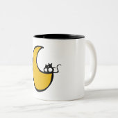 Cats in the Moon ツートーンマグカップ (正面右)