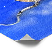 Cats in Tree Whimsical Art ポスター (角)