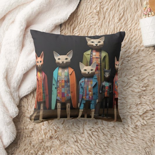 cats - Katzen  クッション (ブランケット)