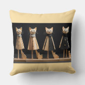 cats - Katzen クッション (裏面)
