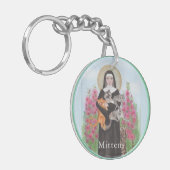 Cats Keychain Memorial Your Text キーホルダー (正面左)