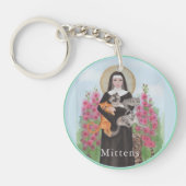 Cats Keychain Memorial Your Text キーホルダー (正面)