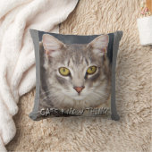 CATS KNOW THINGS  クッション (ブランケット)